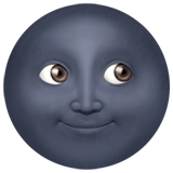New Moon with Face