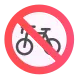 No Bicycles Color