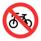No Bicycles Flat