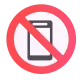 No Mobile Phones Color