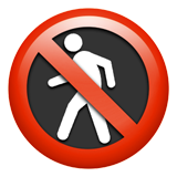 No Pedestrians