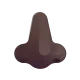 nose: dark skin tone Color
