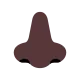 nose: dark skin tone Flat