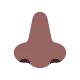 nose: medium-dark skin tone Flat