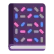 Notebook with Decorative Cover Flat