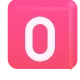 Negative Squared Latin Capital Letter O Color