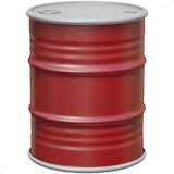 Oil Drum Apple Emoji