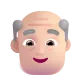old man: medium-light skin tone Color