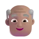 old man: medium skin tone Color