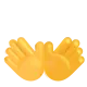 Open Hands Sign Color