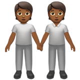 People Holding Hands Medium Dark Skin Tone