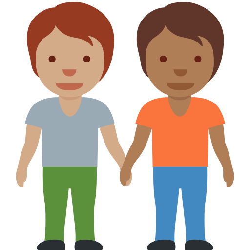 People Holding Hands Medium Skin Tone Medium Dark Skin Tone