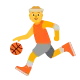 Person with Ball Flat