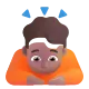person bowing: medium skin tone Color