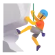 Person Climbing Color