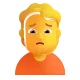 Person Frowning Color
