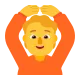 Face with OK Gesture Flat