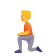 Kneeling Person Color