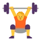 Weight Lifter Flat