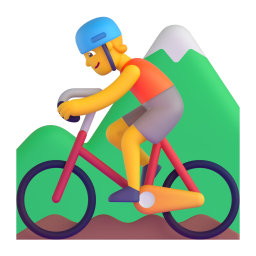 Mountain Bicyclist 3D