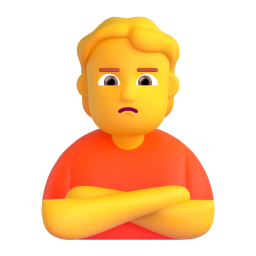 Person with Pouting Face 3D