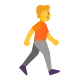 Person Walking Facing Right Flat