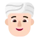 person wearing turban: light skin tone Flat