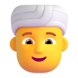 Man with Turban 3D