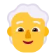 Person: White Hair Flat
