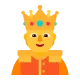 Person with Crown Flat