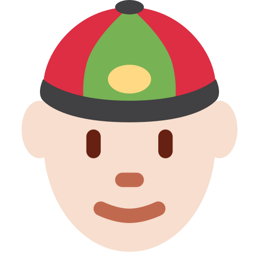 Person With Skullcap Light Skin Tone