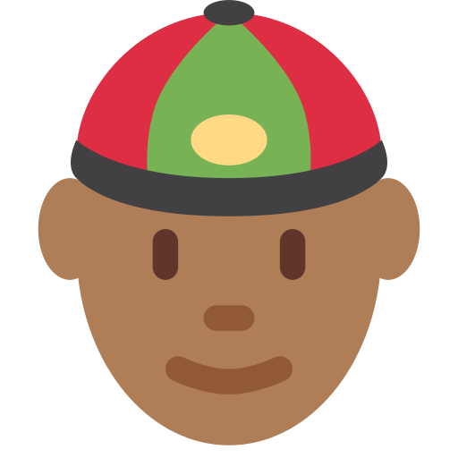Person With Skullcap Medium Dark Skin Tone