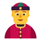 Man with Gua Pi Mao Flat