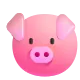 Pig Face Color