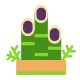 Pine Decoration Flat