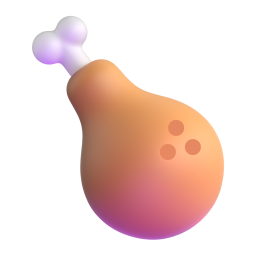 Poultry Leg 3D