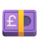 Banknote with Pound Sign Color