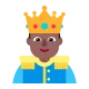 prince: medium-dark skin tone Flat