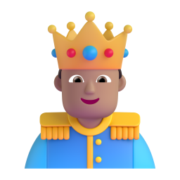 prince: medium skin tone 3D
