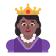 princess: medium-dark skin tone Flat