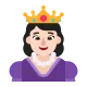 princess: medium-light skin tone Flat