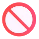 No Entry Sign Color