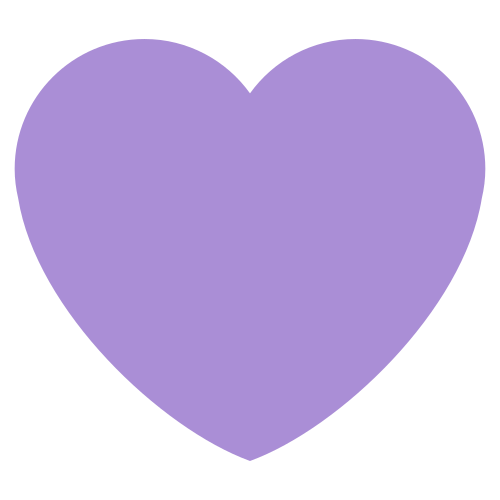 Purple Heart (Discord Style) - Emoji Evolution