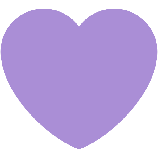 Purple Heart (Discord Style) - Emoji Evolution