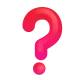 Black Question Mark Ornament Color