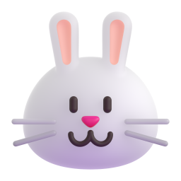 Rabbit Face 3D
