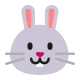 Rabbit Face Flat