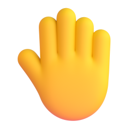Raised Back of Hand 3D