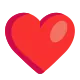 Heavy Black Heart Flat