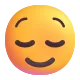 Relieved Face Color